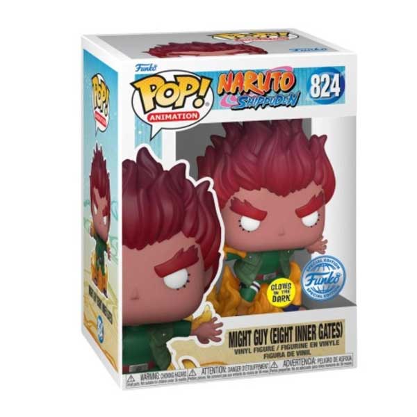 POP! Animation: Might Guy figura (Eight Inner Gates) (Naruto Shippuden) Special Kiadás (Világít a sötétben) POP! Animation: Might Guy figura (Eight Inner Gates) (Naruto Shippuden) Special Kiadás (Világít a sötétben)