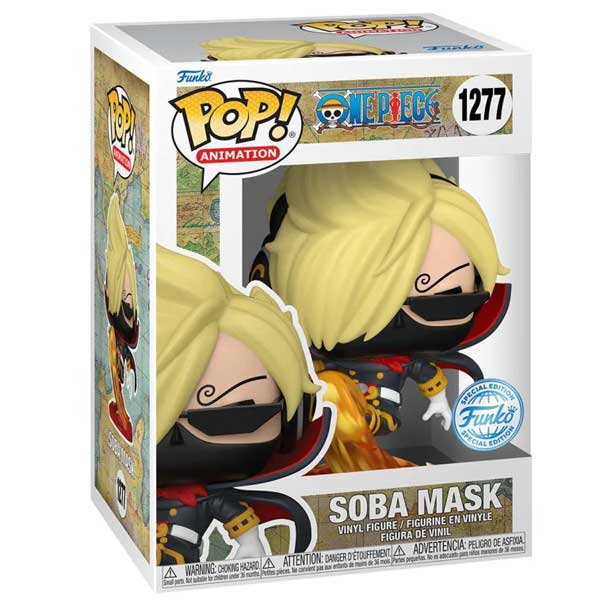 POP! Animation: Sanji Soba Mask (One Piece) Special Kiadás POP! Animation: Sanji Soba Mask (One Piece) Special Kiadás