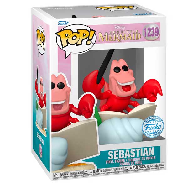 POP! Disney: Sebastian (A kis hableány) Special Kiadás