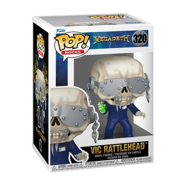 POP! Rocks: Vic Rattlehead (Megadeath) figura
