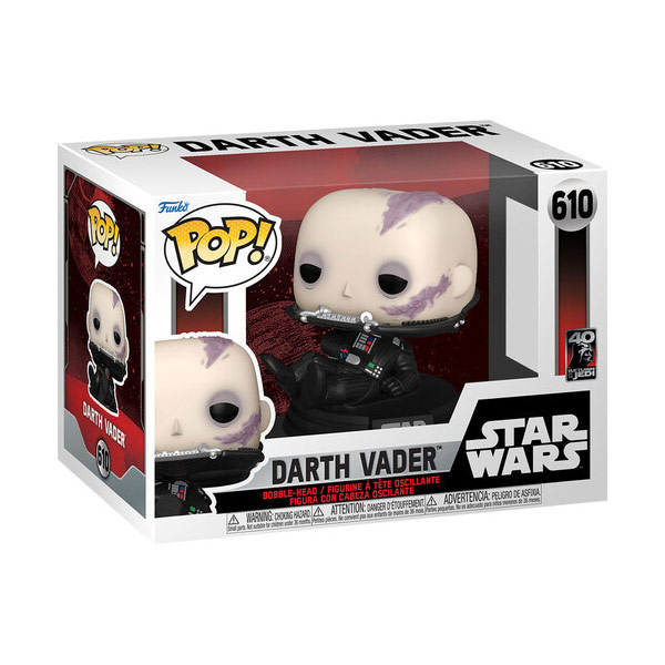 POP! Vader Unmasked (Star Wars) Return of the Jedi 40th figura