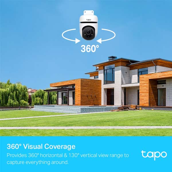 TP-Link Tapo C500 Kültéri okoskamera TP-Link Tapo C500 Kültéri okoskamera