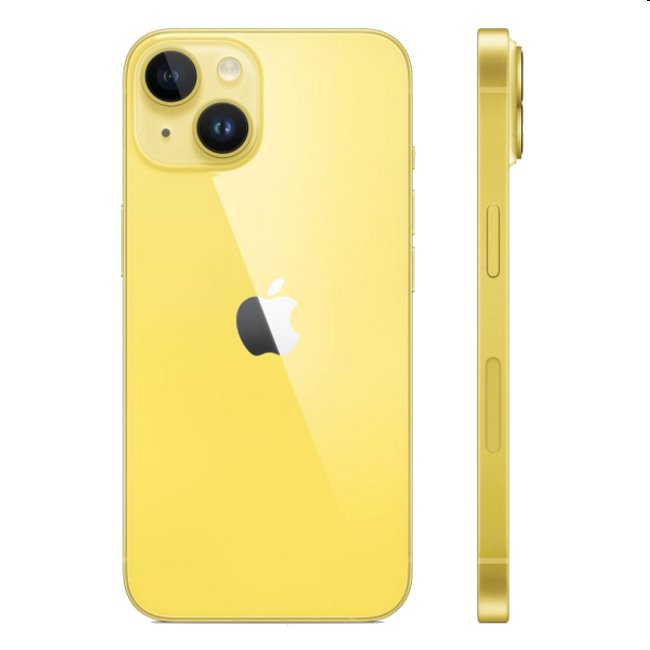 Apple iPhone 14 128GB, sárga