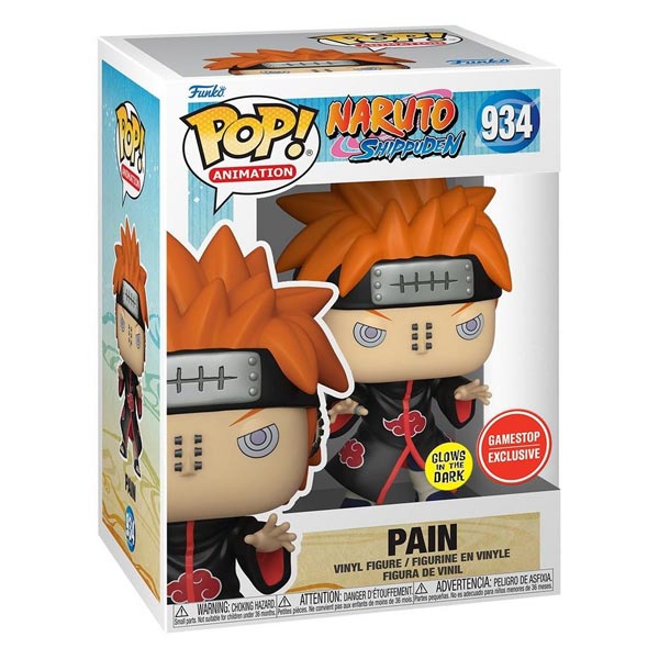Funko POP! & Tee (Adult) Pain (Naruto) XL Special Kiadás Glows in The Dark