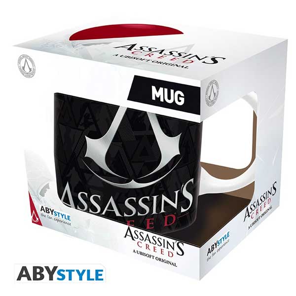 Crest Black & Red (Assassin's Creed) 320 ml bögre Crest Black & Red (Assassin's Creed) 320 ml bögre