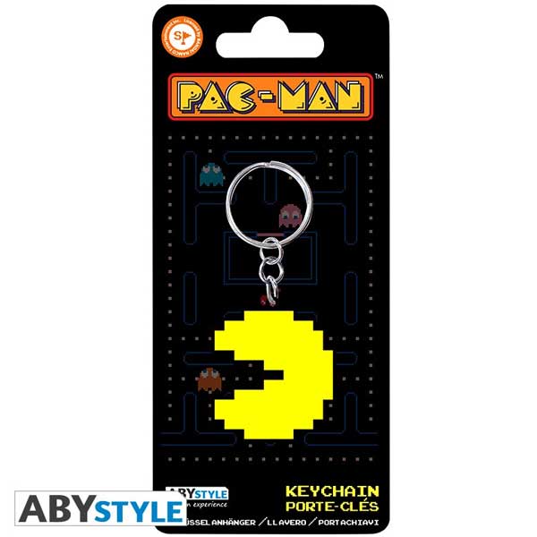 Pac Man kulcstartó