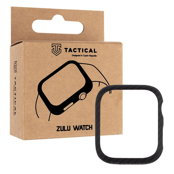 Tactical Zulu Aramid tok Apple Watch 8 41mm számára, fekete