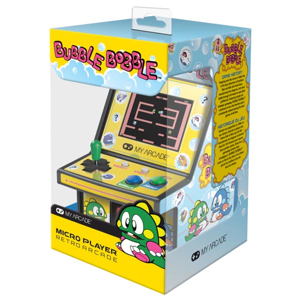 My Arcade Micro 6,75" játékkonzol Bubble Bobble