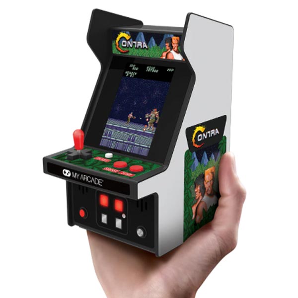 My Arcade Micro 6,75" játékkonzol Contra (Premium Kiadás)