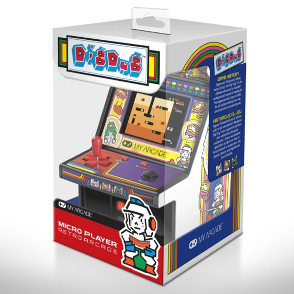 My Arcade Micro 6,75" játékkonzol Dig Dug