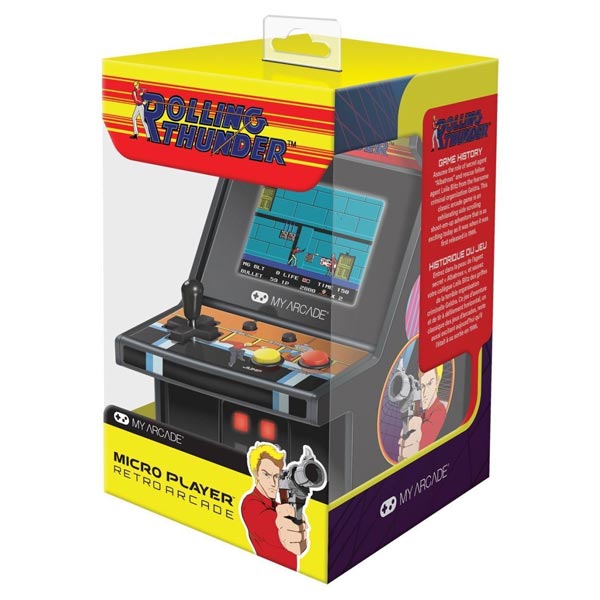 My Arcade Micro 6,75" játékkonzol Rolling Thunder My Arcade Micro 6,75" játékkonzol Rolling Thunder