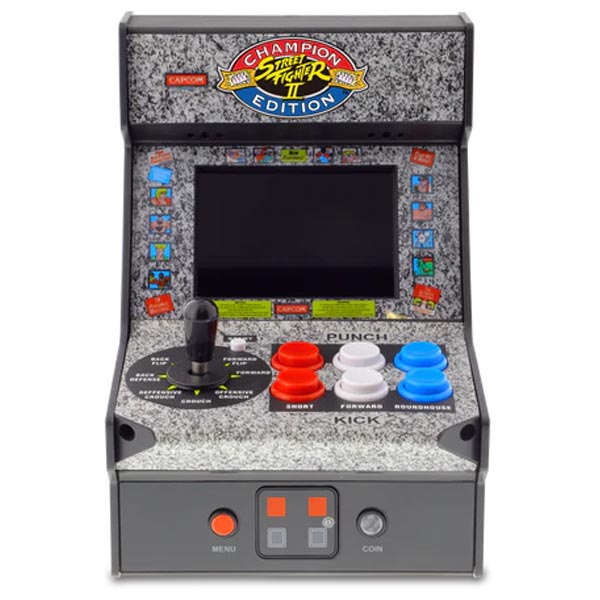 My Arcade játékkonzol Micro 7,5" Street Fighter II Champion Kiadás (Premium Kiadás) My Arcade játékkonzol Micro 7,5" Street Fighter II Champion Kiadás (Premium Kiadás)