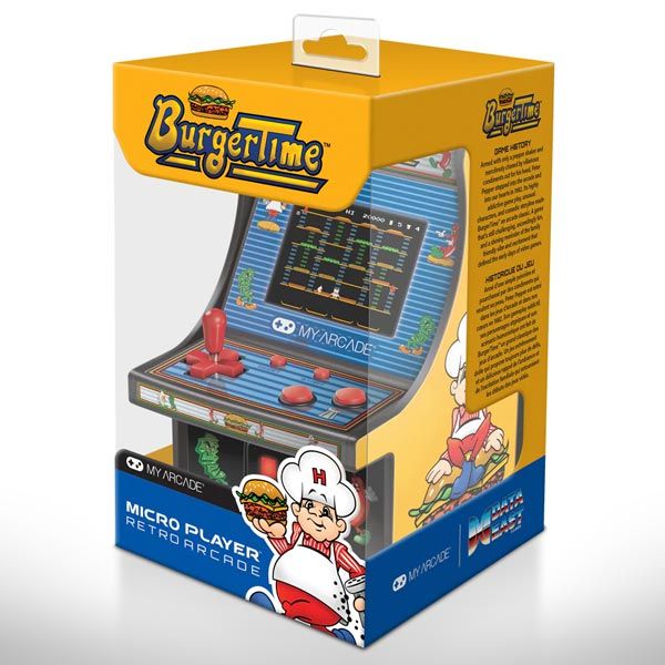 My Arcade Micro 6,75" játékkonzol BurgerTime My Arcade Micro 6,75" játékkonzol BurgerTime