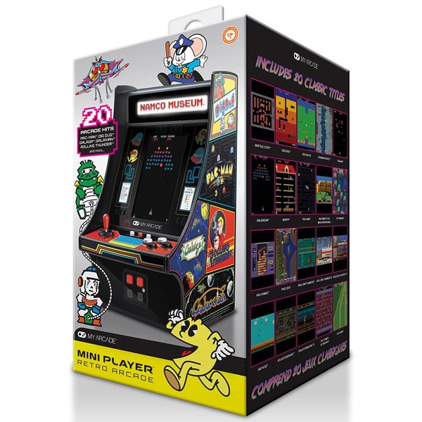My Arcade retro játékkonzol Mini 10" Bandai Namco Museum Hits (20 in 1)