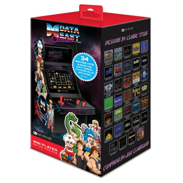My Arcade retro játékkonzol Mini 10" Data East Hits (34 in 1) My Arcade retro játékkonzol Mini 10" Data East Hits (34 in 1)