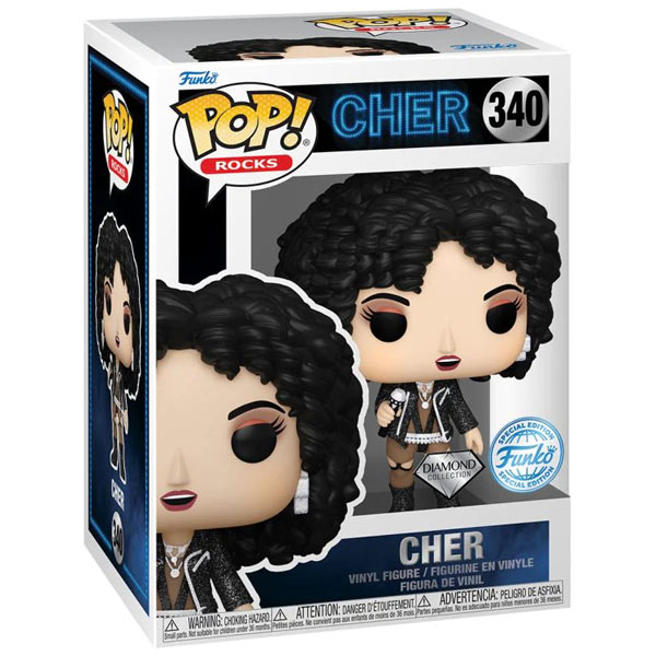 POP! Rocks: Cher (Turn Back Time) Special Kiadás (Diamond Glitter) figura