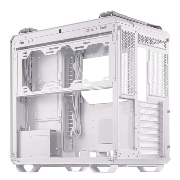 ASUS GT502 TUF Gaming TEMPERED GLASS ház, fehér