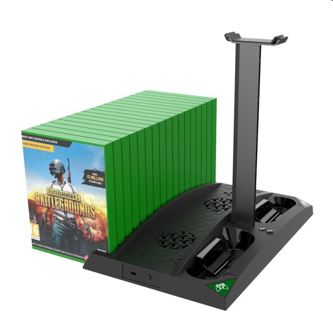 iPega XB007 dokkolóállomás Xbox One, One S és One X, Vezeték nélküli vezérlő és fejhallgató számára iPega XB007 dokkolóállomás Xbox One, One S és One X, Vezeték nélküli vezérlő és fejhallgató számára
