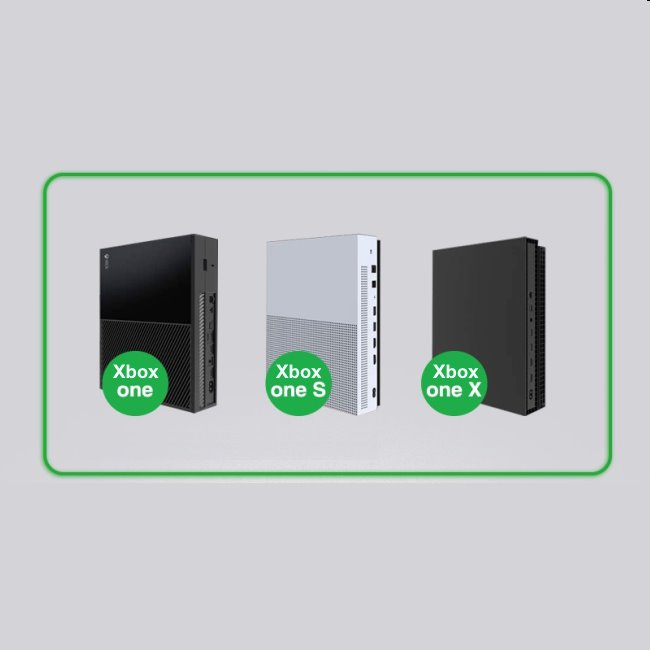 iPega XB007 dokkolóállomás Xbox One, One S és One X, Vezeték nélküli vezérlő és fejhallgató számára iPega XB007 dokkolóállomás Xbox One, One S és One X, Vezeték nélküli vezérlő és fejhallgató számára