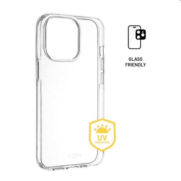 FIXED TPU Zselés tok Samsung Galaxy A14/A14 5G számára, átlátszó FIXED TPU Zselés tok Samsung Galaxy A14/A14 5G számára, átlátszó