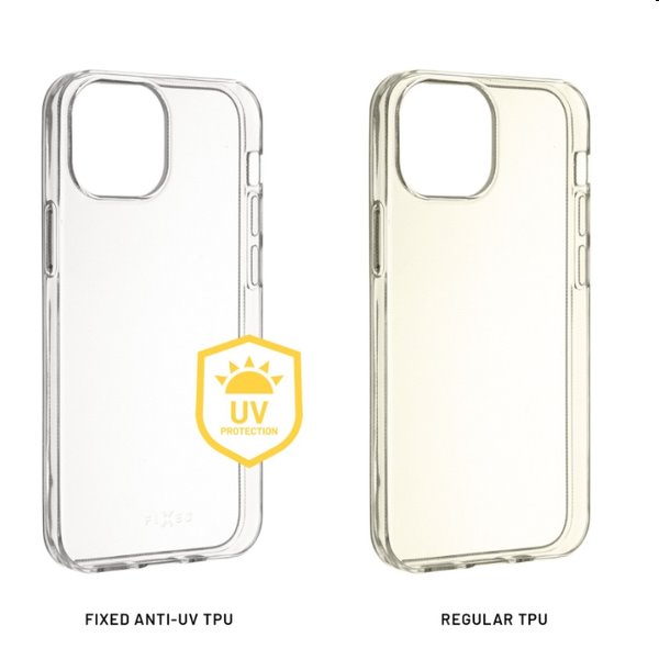 FIXED TPU Zselés tok Samsung Galaxy A14/A14 5G számára, átlátszó FIXED TPU Zselés tok Samsung Galaxy A14/A14 5G számára, átlátszó
