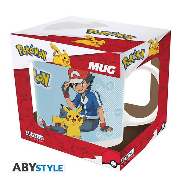 Ash (Pokémon) 320 ml bögre Ash (Pokémon) 320 ml bögre