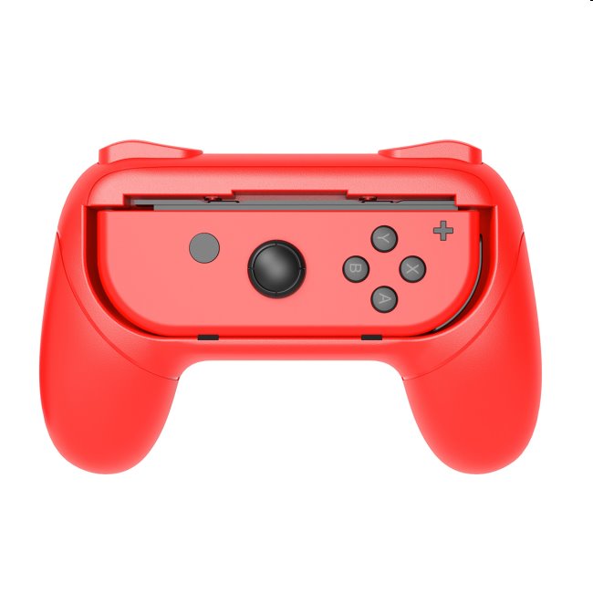 iPega gamepad Grip Nintendo Joy-Con vezérlők számára, kék/piros (2db)