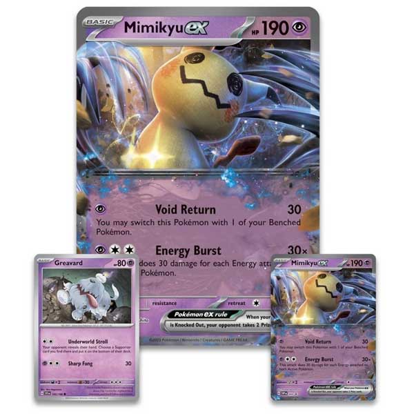 Pokémon TCG Mimikyu Ex Box (Pokémon) kártyajáték