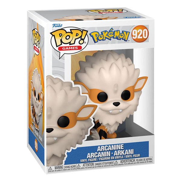 POP! Games: Arcanine (Pokémon) figura