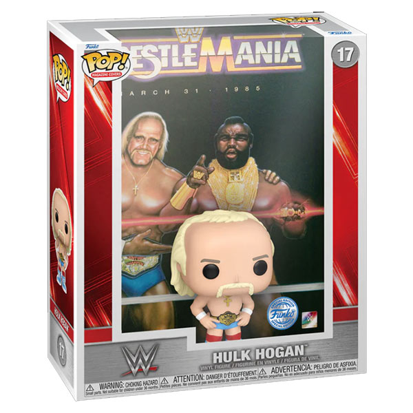POP! WWE Covers Hulk Hogan WM PPV (Special Kiadás) figura POP! WWE Covers Hulk Hogan WM PPV (Special Kiadás) figura