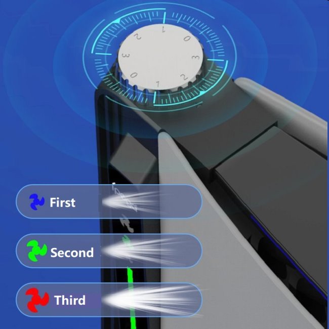 iPega Ventilátor sebességszabályozással Playstation 5 számára