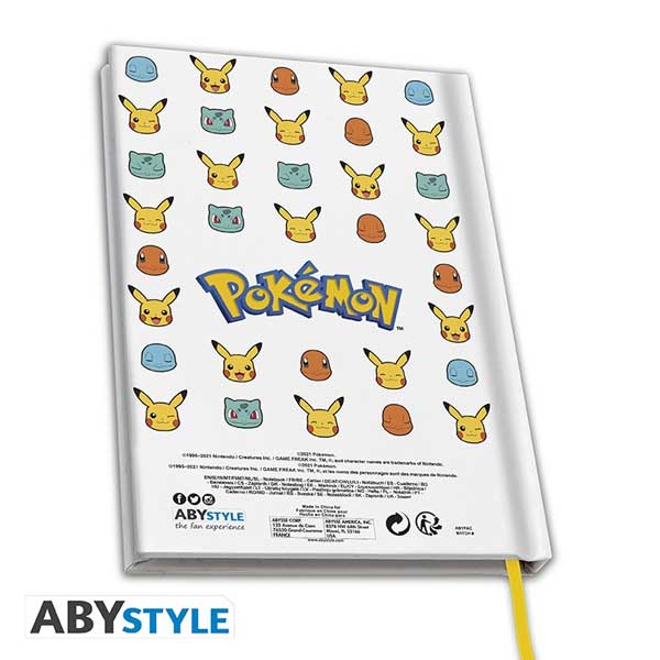 Starters (Pokémon) jegyzetfüzet Starters (Pokémon) jegyzetfüzet