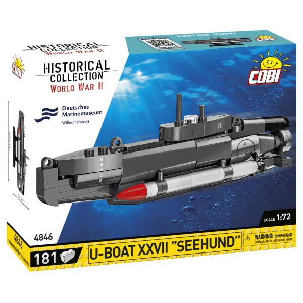 Cobi U Boat XXVII Seehund tengeralattjáró