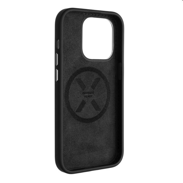 FIXED MagFlow Hátlapi tok Magsafe támogatással Apple iPhone 14 Pro számára, fekete FIXED MagFlow Hátlapi tok Magsafe támogatással Apple iPhone 14 Pro számára, fekete