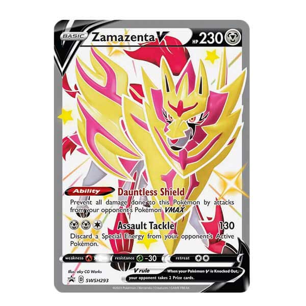 Pokémon TCG: Sword & Shield 12.5 Crown Zenith Figure Collection Shiny Zamazenta kártyajáték Pokémon TCG: Sword & Shield 12.5 Crown Zenith Figure Collection Shiny Zamazenta kártyajáték