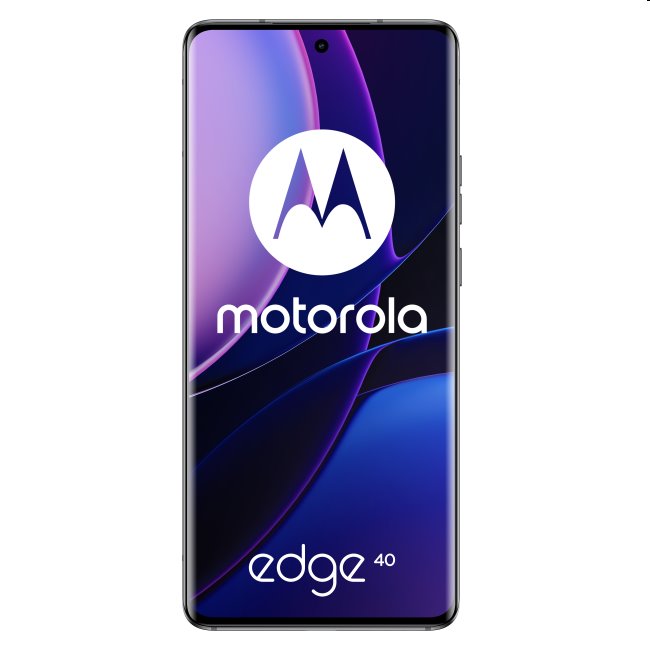 Motorola Edge 40, 8/256GB, eclipse fekete