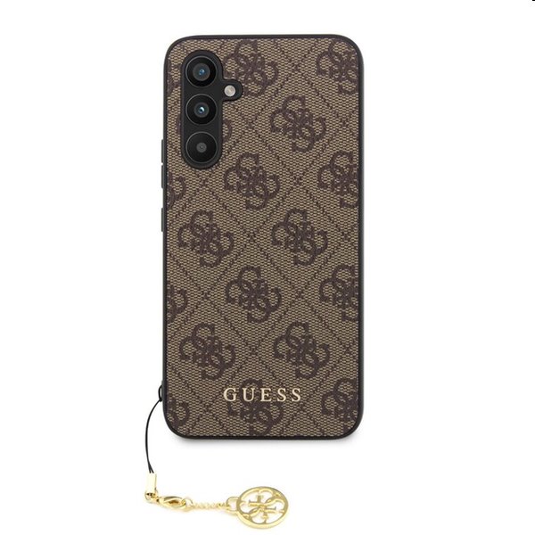 Guess 4G Charms tok Samsung Galaxy A54 5G számára, barna Guess 4G Charms tok Samsung Galaxy A54 5G számára, barna