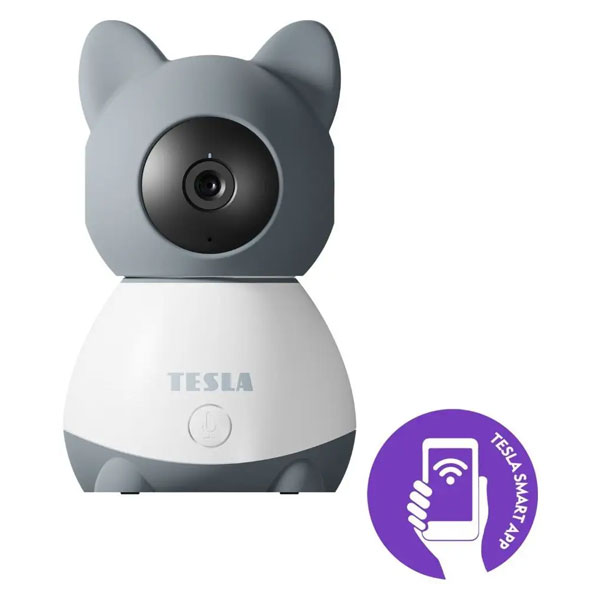 Tesla Smart Camera Baby B250, szürke