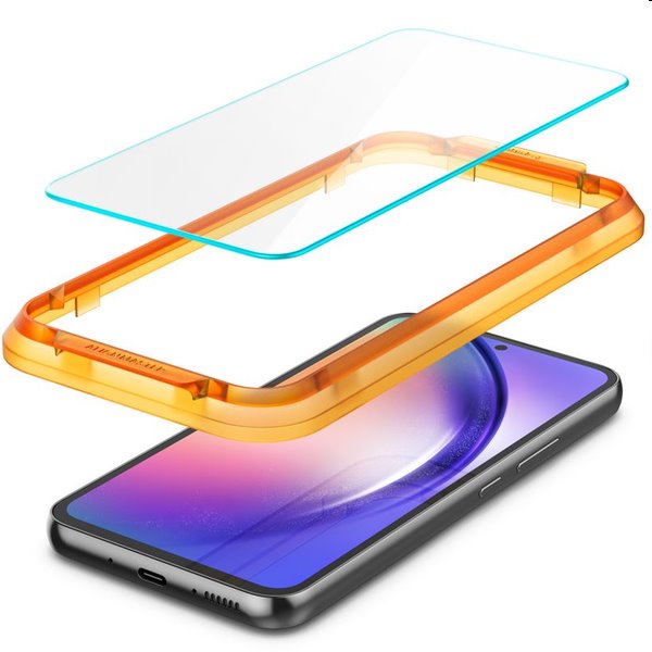 Spigen Glass Align Master edzett üveg Samsung Galaxy A54 5G számára, 2 darab