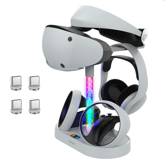 iPega PlayStation 5 VR2 többfunkciós töltőállvány iPega PlayStation 5 VR2 többfunkciós töltőállvány