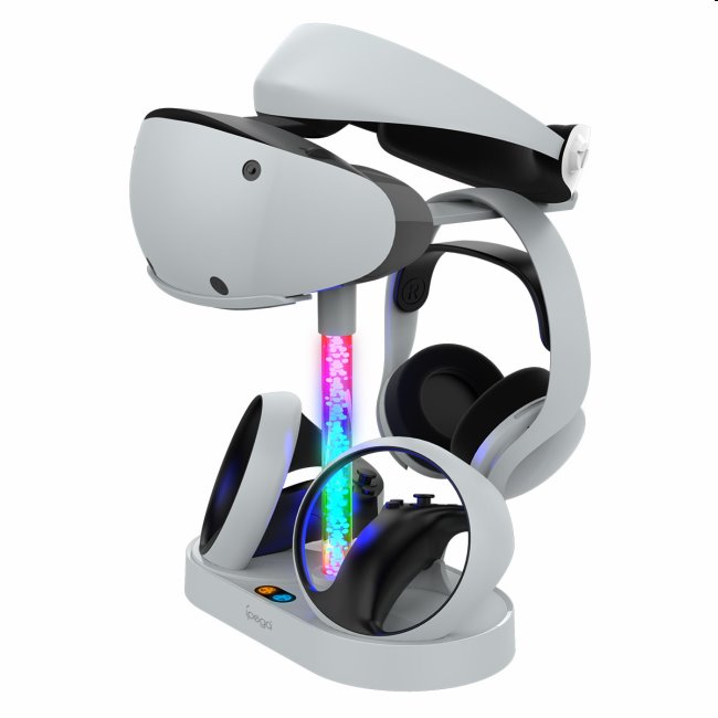iPega PlayStation 5 VR2 többfunkciós töltőállvány iPega PlayStation 5 VR2 többfunkciós töltőállvány