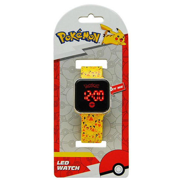 LED gyerekóra Pokémon Pikachu, sárga LED gyerekóra Pokémon Pikachu, sárga