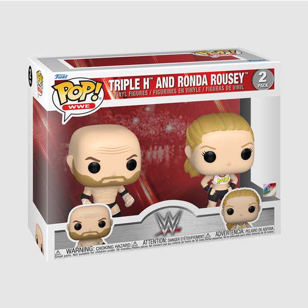 POP! 2 Pack: Triple H’ and Ronda Rousey (WWE) figura