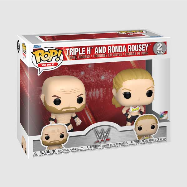 POP! 2 Pack: Triple H’ and Ronda Rousey (WWE) figura POP! 2 Pack: Triple H’ and Ronda Rousey (WWE) figura