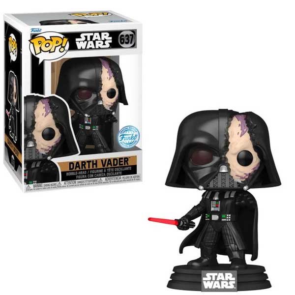 POP! Darth Vader Damage Helmet (Star Wars) Special Kiadás figura