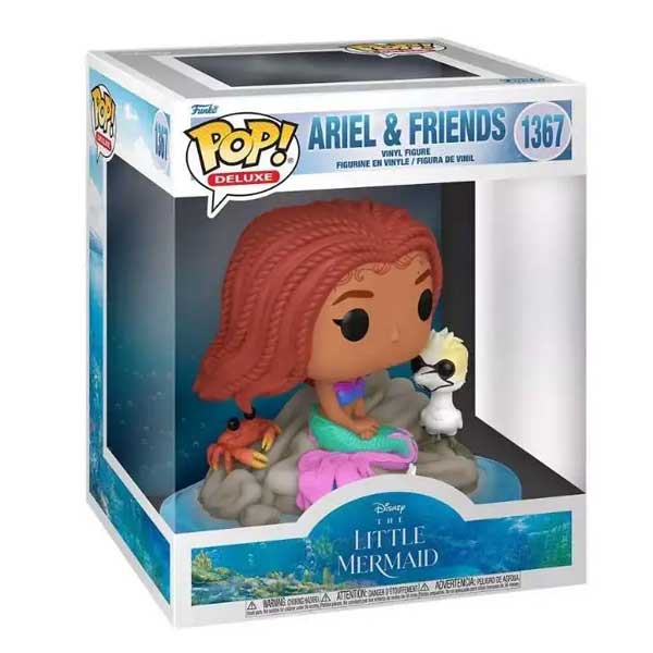 POP! Deluxe: Ariel and Friends (A kis hableány) figura