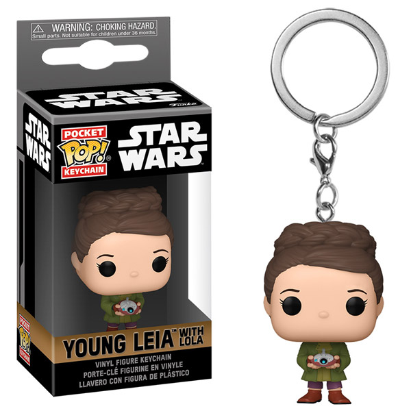 Pop! Keychain Young Leia Organa (Star Wars) kulcstartó