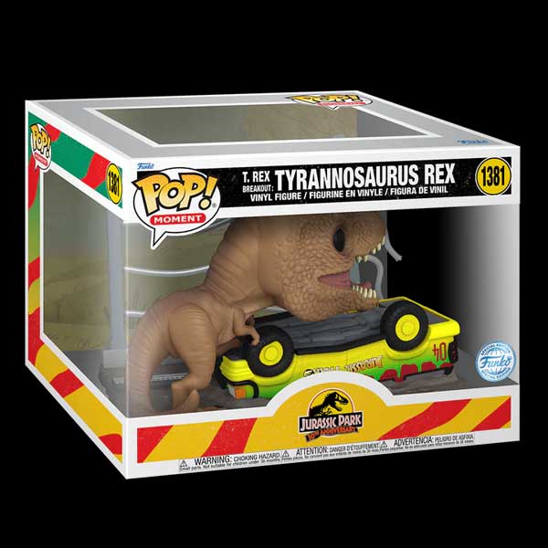POP! Moments: T Rex Breakout: Tyrannosaurus Rex (Jurassic Park) Special Kiadás figura