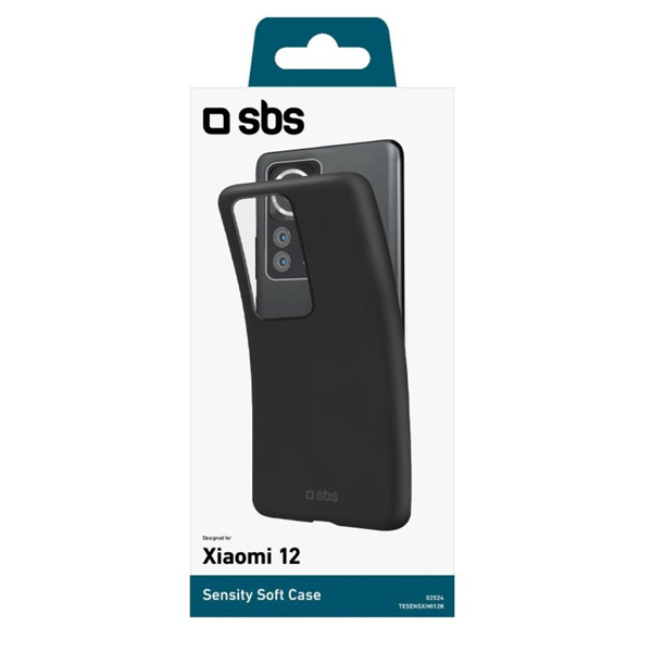 SBS Sensity tok Xiaomi Redmi 12C számára, fekete