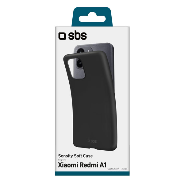 SBS Sensity tok Xiaomi Redmi A1 (2022) számára, fekete